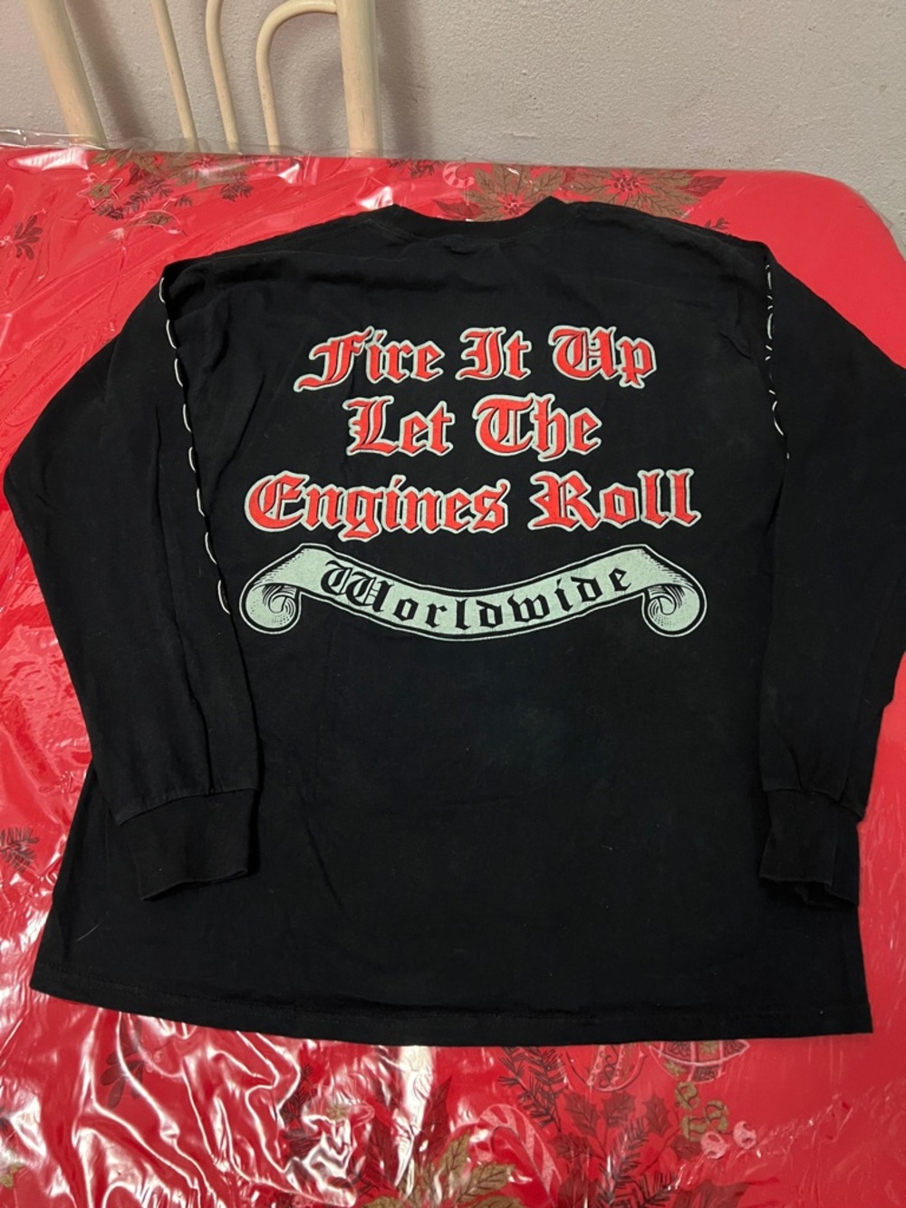 Vintage 2005 Black Label Society Long Sleeve Concert Tour Shirt Sz Medium - Picture 6 of 8
